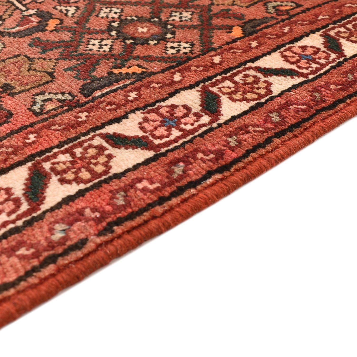 Alfombra de pasillo Alfombra persa - Nómada - 185 x 73 cm - rojo claro