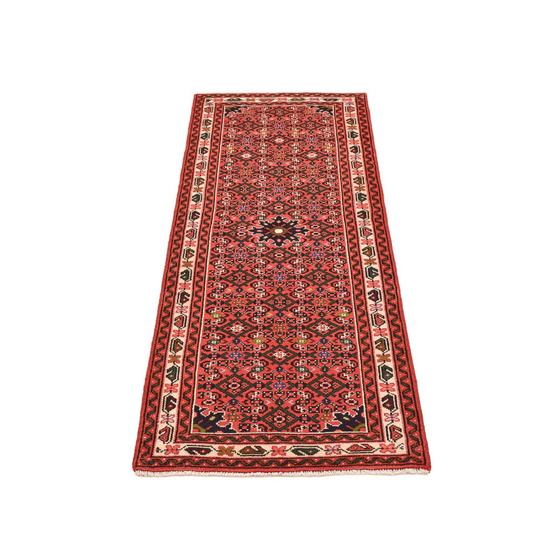 Alfombra de pasillo Alfombra persa - Nómada - 196 x 68 cm - rojo claro