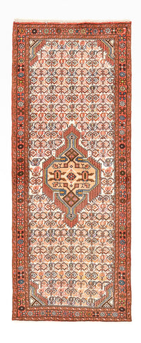 Alfombra de pasillo Alfombra persa - Nómada - 186 x 71 cm - rojo claro