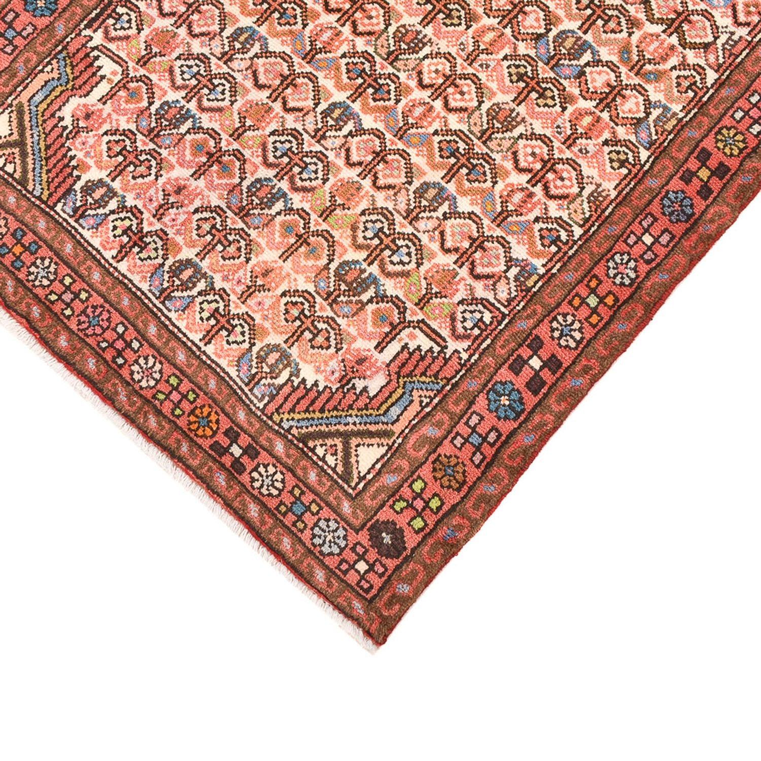 Alfombra de pasillo Alfombra persa - Nómada - 186 x 71 cm - rojo claro