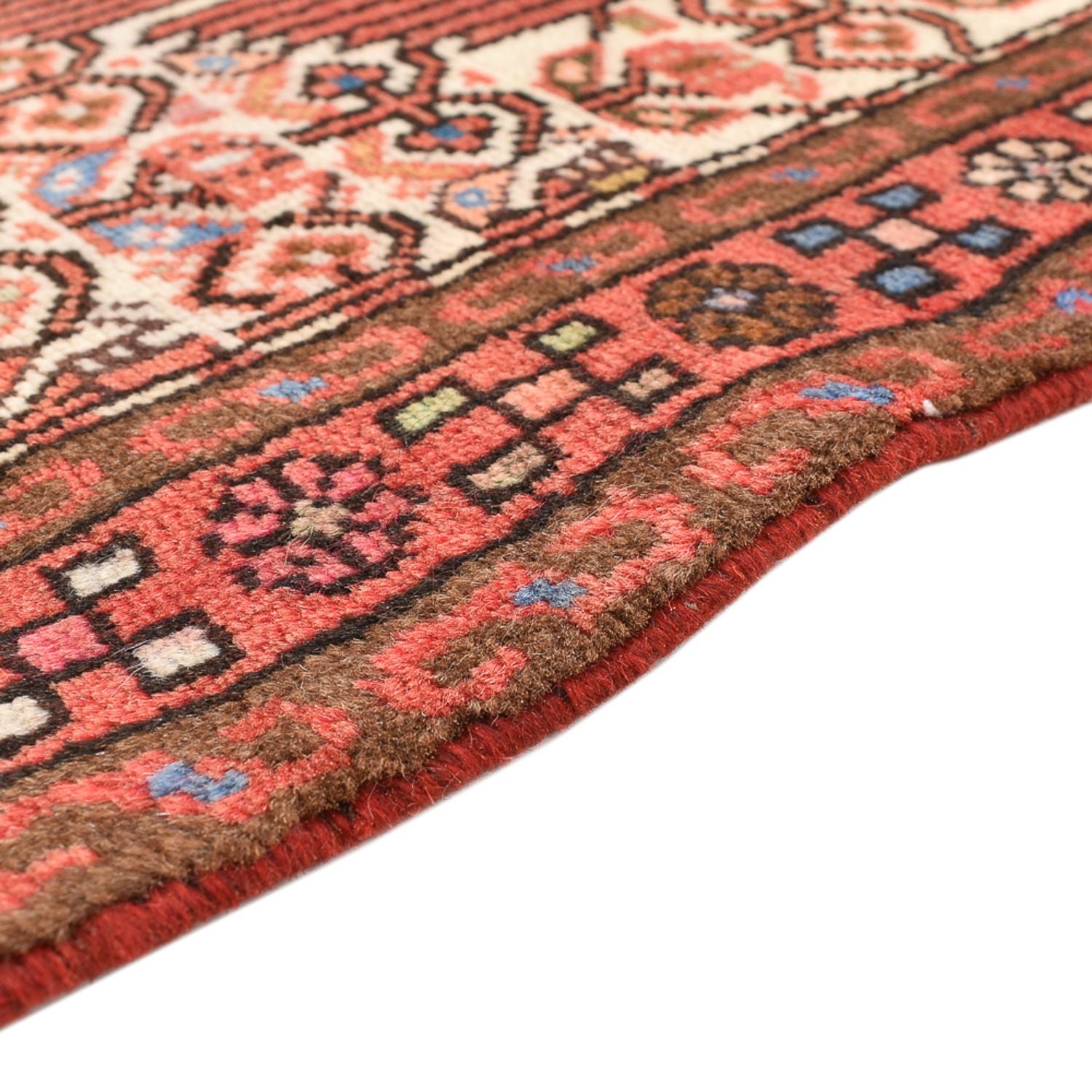 Alfombra de pasillo Alfombra persa - Nómada - 186 x 71 cm - rojo claro