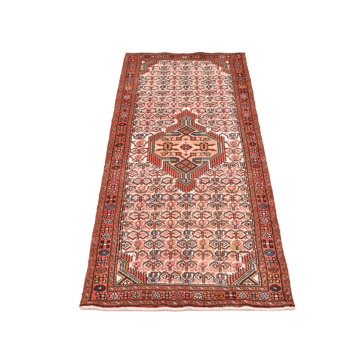 Alfombra de pasillo Alfombra persa - Nómada - 186 x 71 cm - rojo claro