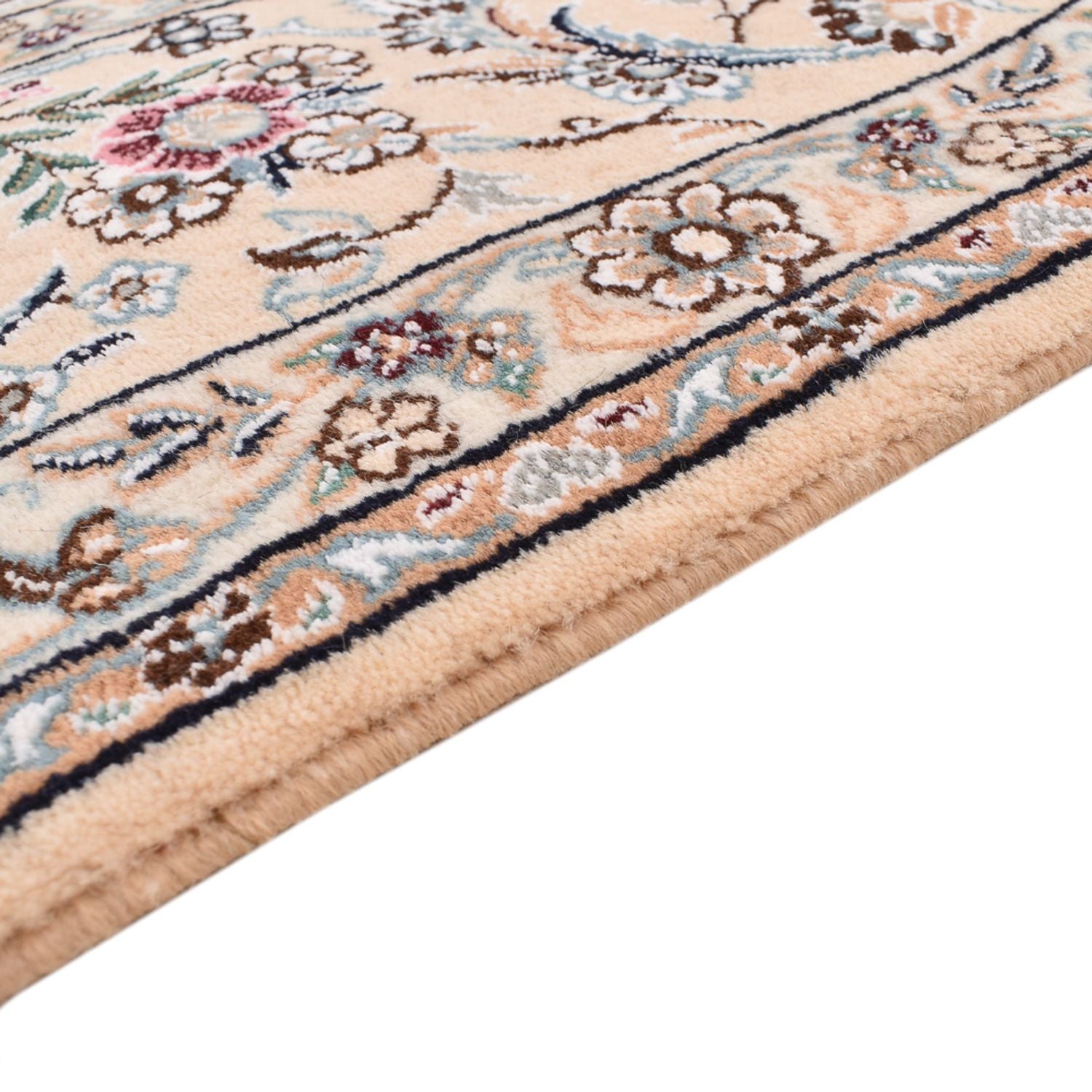 Alfombra Persa - Nain - Real - 310 x 213 cm - blanco