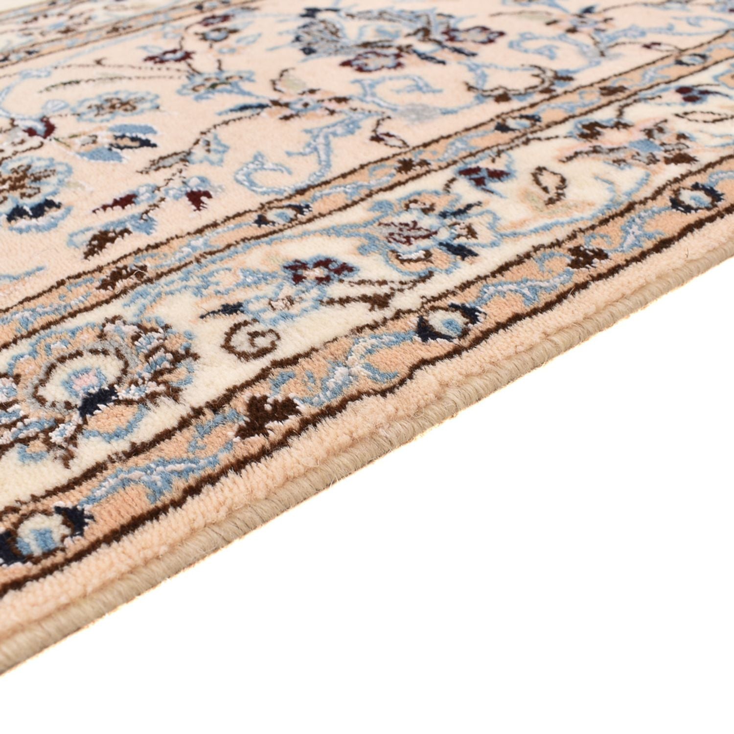 Alfombra Persa - Nain - Prima - 297 x 205 cm - blanco