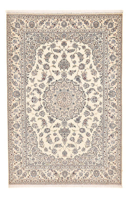 Alfombra Persa - Nain - Real - 312 x 210 cm - blanco