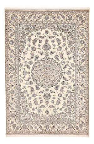 Alfombra Persa - Nain - Real - 312 x 210 cm - blanco