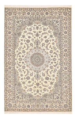 Alfombra Persa - Nain - Real - 322 x 208 cm - blanco