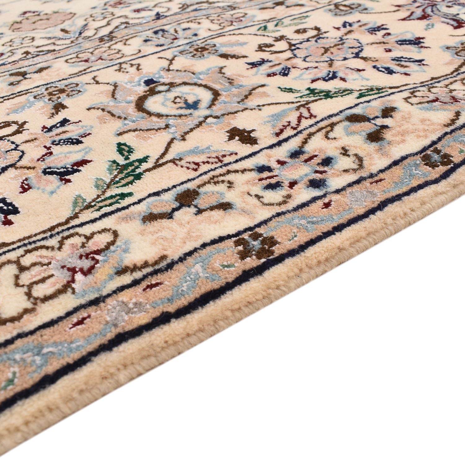 Alfombra Persa - Nain - Real - 322 x 208 cm - blanco