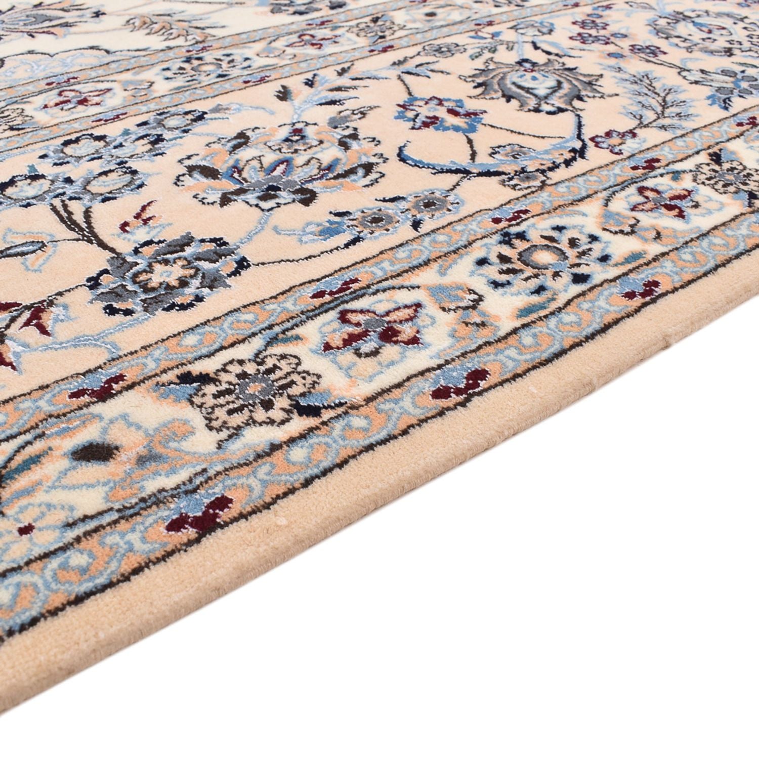 Alfombra Persa - Nain - Prima - 368 x 255 cm - blanco