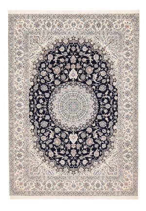 Alfombra Persa - Nain - Prima - 358 x 259 cm - azul oscuro