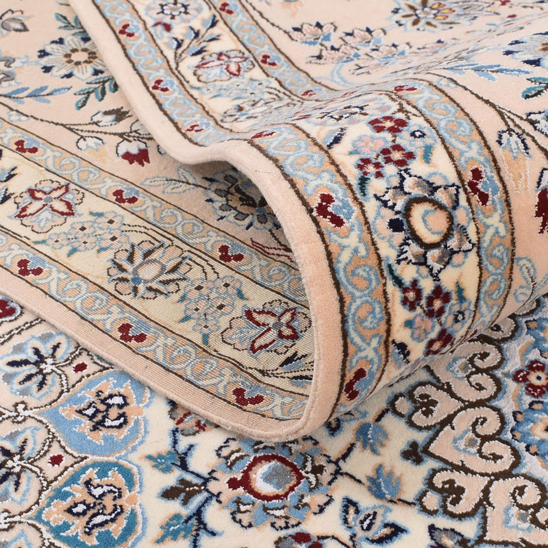 Alfombra Persa - Nain - Prima - 358 x 259 cm - azul oscuro