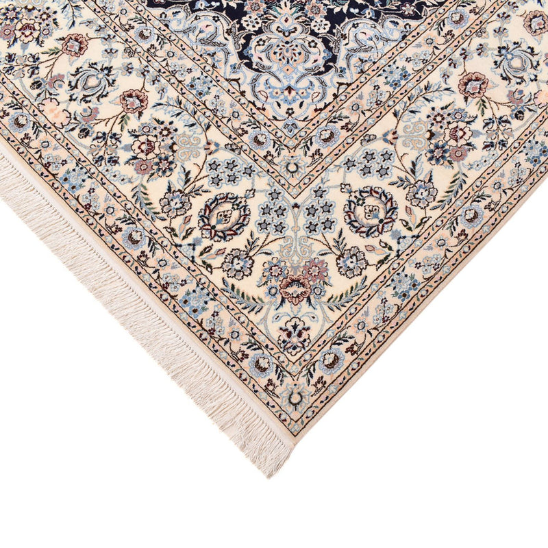 Alfombra Persa - Nain - Prima - 313 x 213 cm - azul oscuro