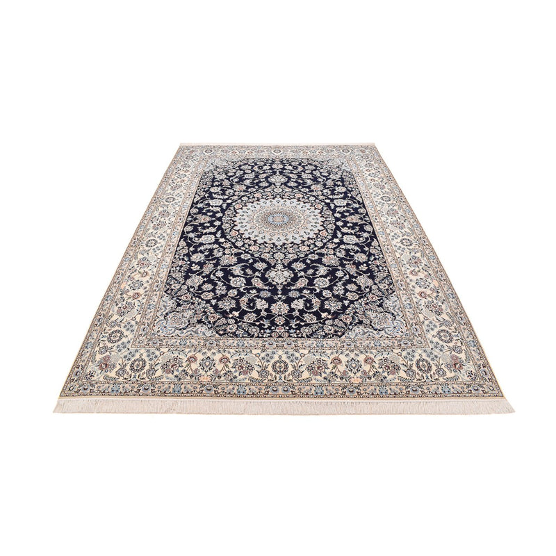 Alfombra Persa - Nain - Prima - 313 x 213 cm - azul oscuro