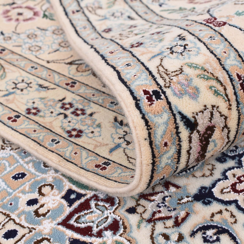 Alfombra Persa - Nain - Prima - 317 x 212 cm - azul oscuro