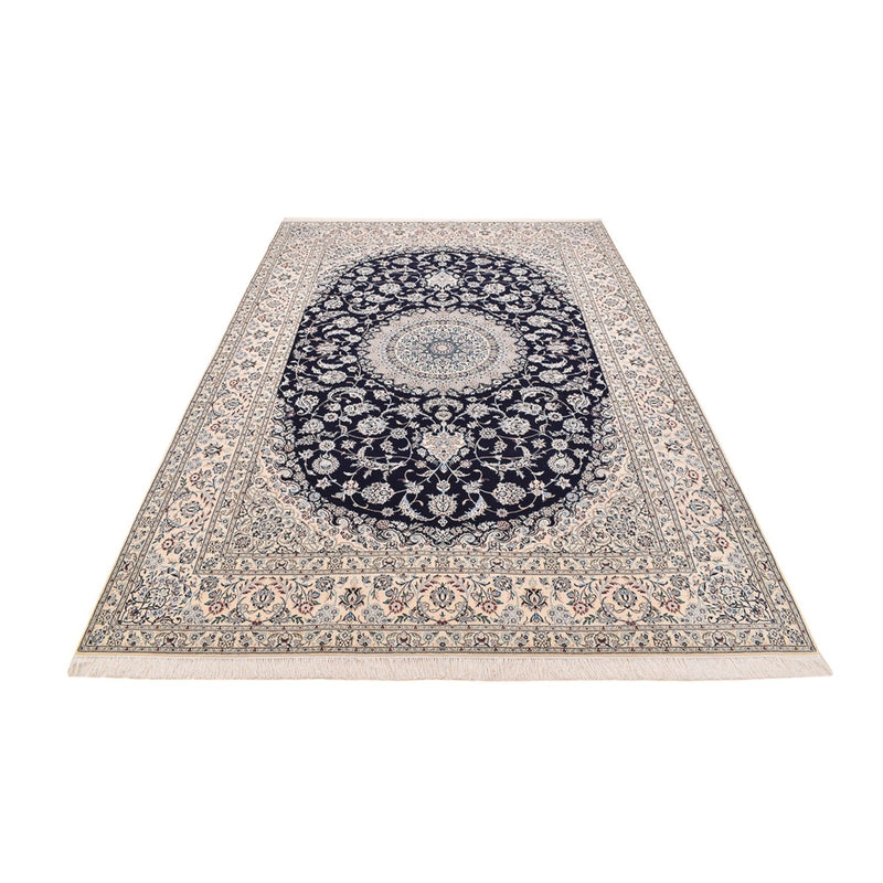Alfombra Persa - Nain - Prima - 317 x 212 cm - azul oscuro