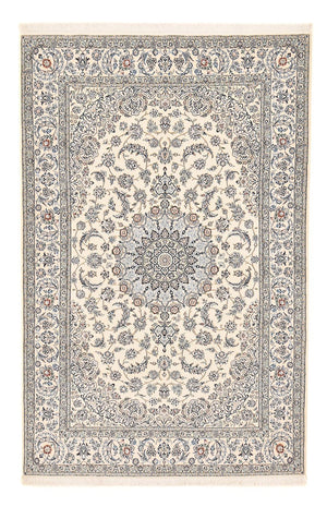 Alfombra Persa - Nain - Real - 305 x 200 cm - blanco