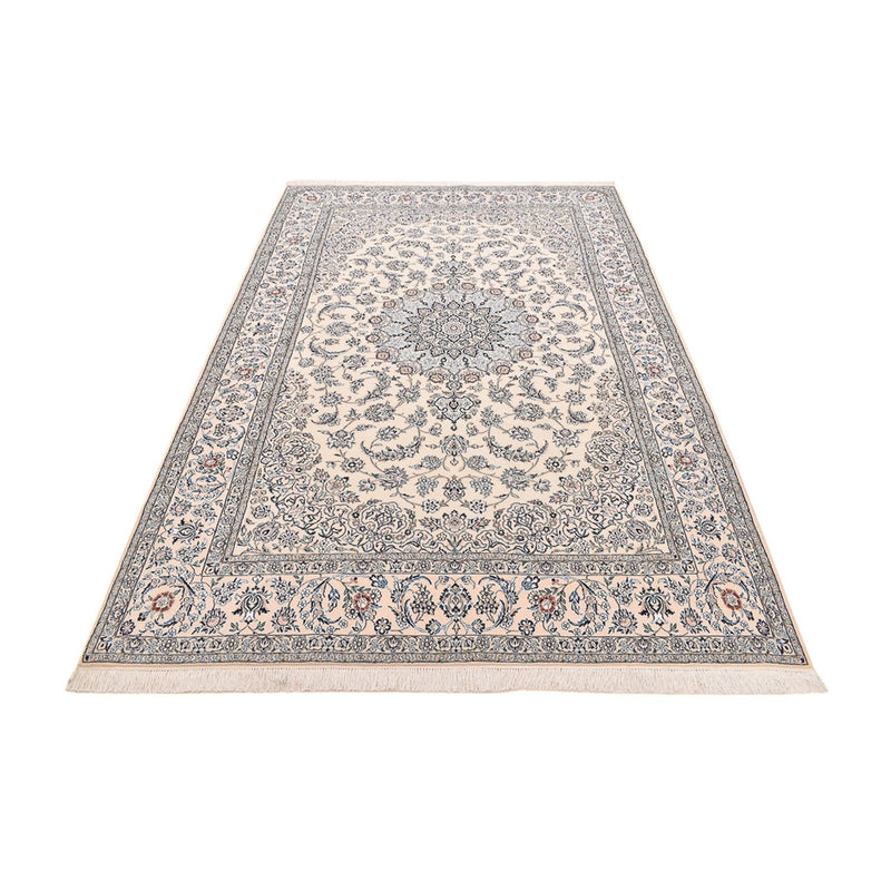 Alfombra Persa - Nain - Real - 305 x 200 cm - blanco