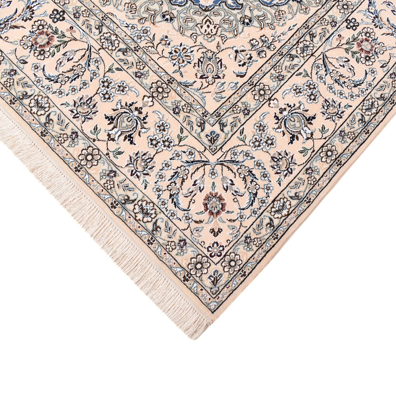Alfombra Persa - Nain - Prima - 309 x 206 cm - azul