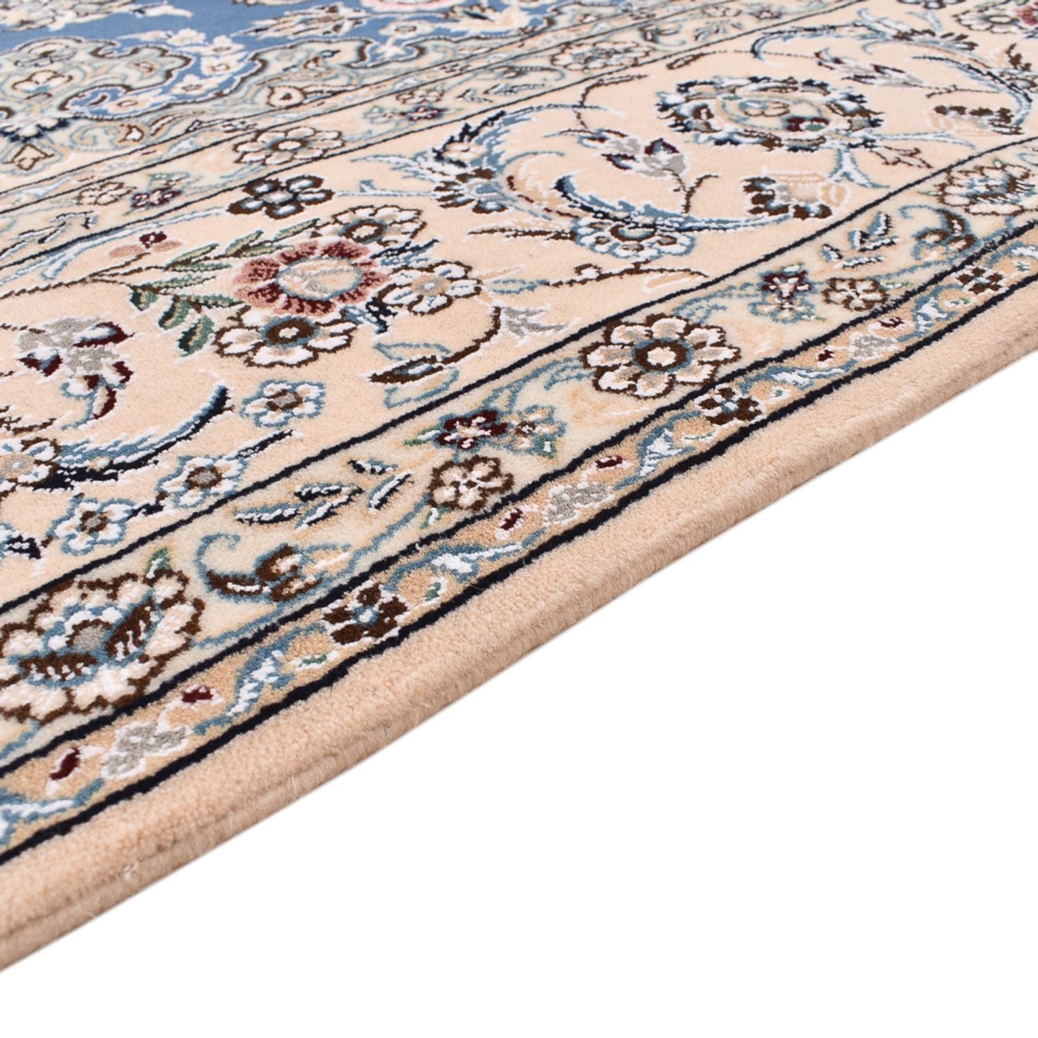Alfombra Persa - Nain - Prima - 309 x 206 cm - azul