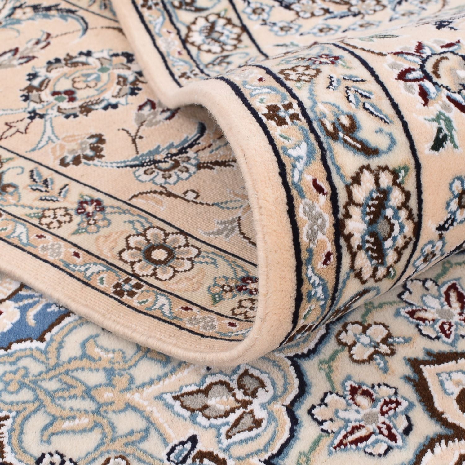 Alfombra Persa - Nain - Prima - 309 x 206 cm - azul