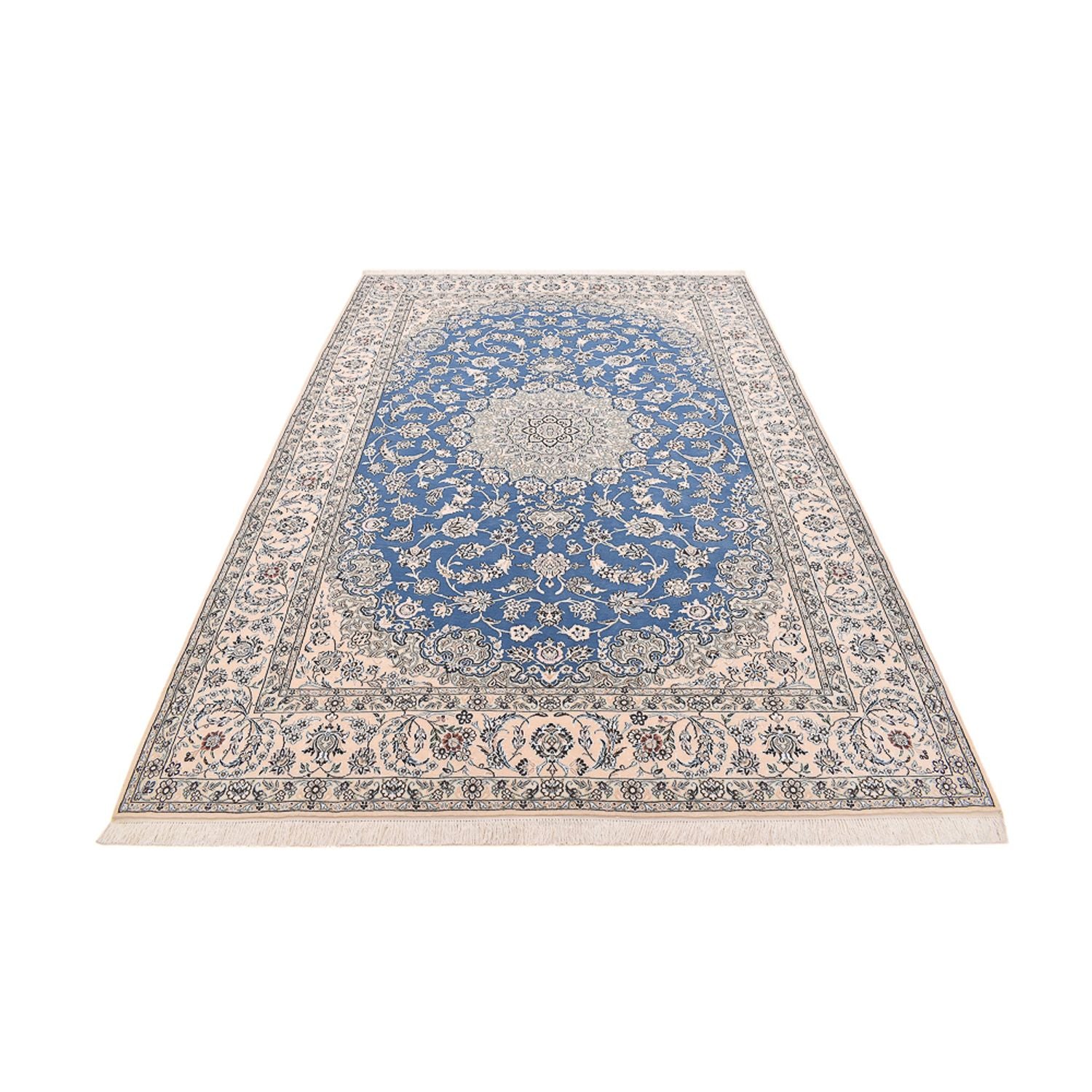 Alfombra Persa - Nain - Prima - 309 x 206 cm - azul
