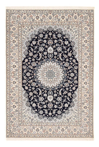Alfombra Persa - Nain - Prima - 306 x 210 cm - azul oscuro