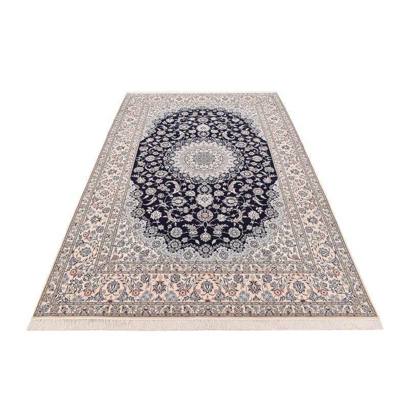 Alfombra Persa - Nain - Prima - 306 x 210 cm - azul oscuro