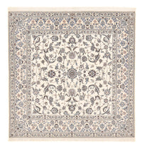Alfombra Persa - Nain - Prima cuadrado  - 212 x 212 cm - blanco