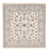 Alfombra Persa - Nain - Prima cuadrado  - 212 x 212 cm - blanco