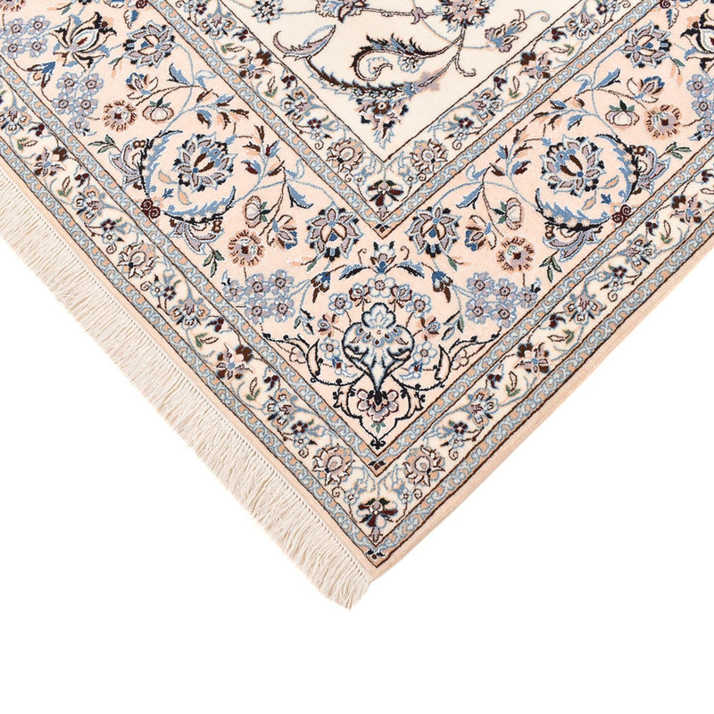 Alfombra Persa - Nain - Prima cuadrado  - 212 x 212 cm - blanco