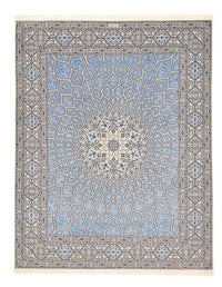 Alfombra Persa - Nain - Prima - 314 x 253 cm - azul claro