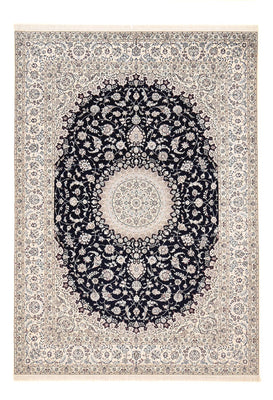 Alfombra Persa - Nain - Prima - 362 x 255 cm - azul oscuro