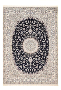 Alfombra Persa - Nain - Prima - 362 x 255 cm - azul oscuro