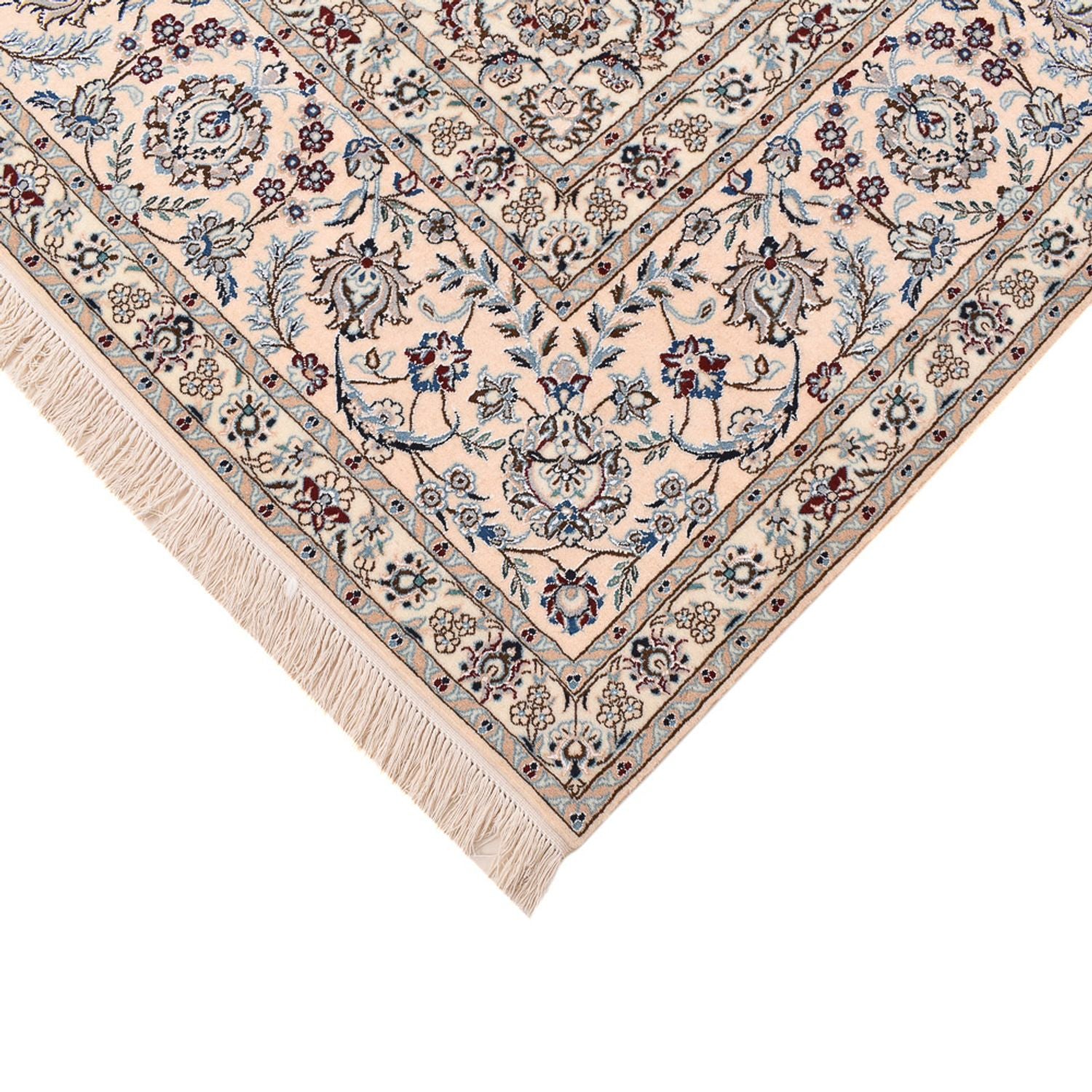 Alfombra Persa - Nain - Prima - 362 x 255 cm - azul oscuro
