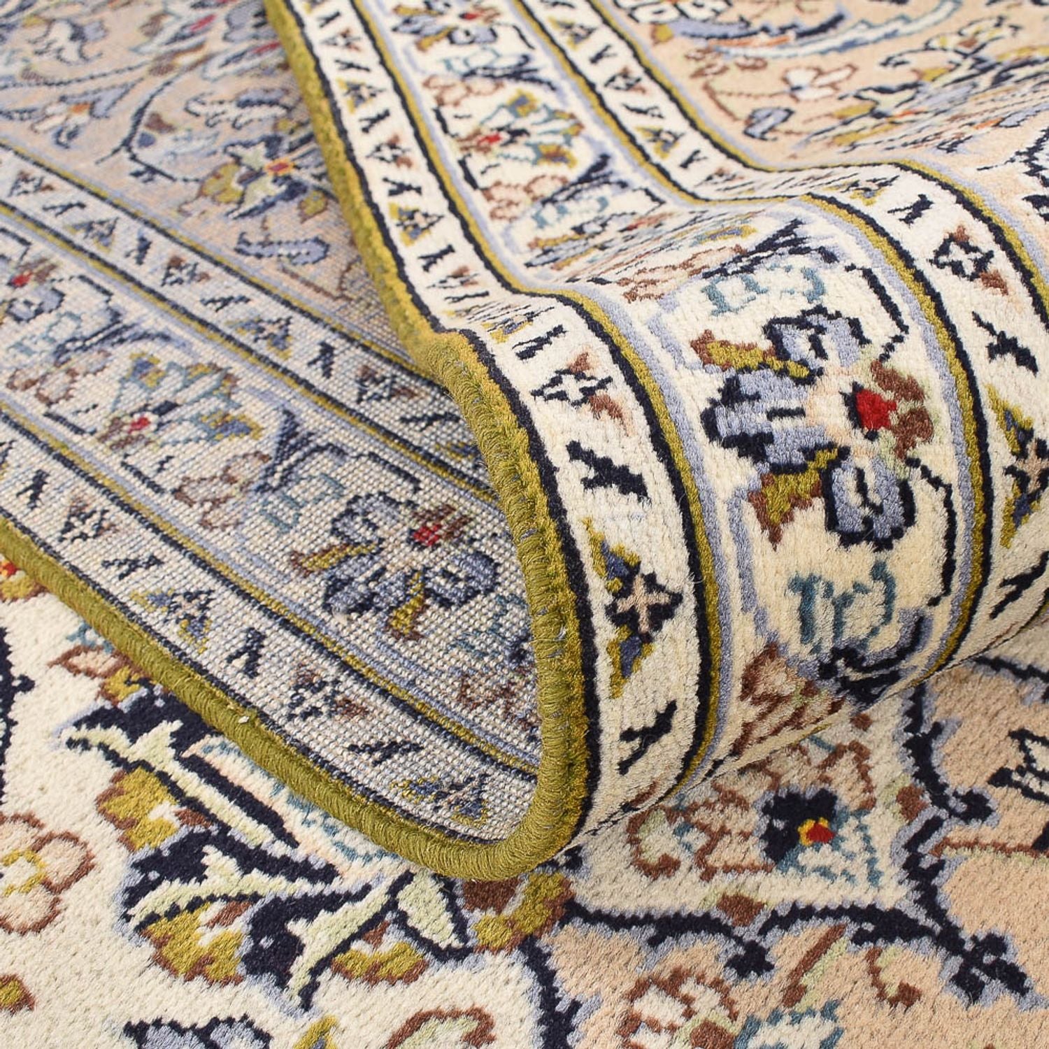 Alfombra persa - Keshan - 397 x 295 cm - arena