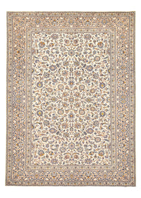 Alfombra persa - Keshan - 382 x 275 cm - beige claro