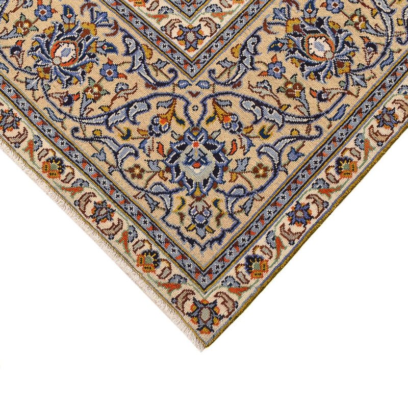 Alfombra persa - Keshan - 355 x 256 cm - beige claro