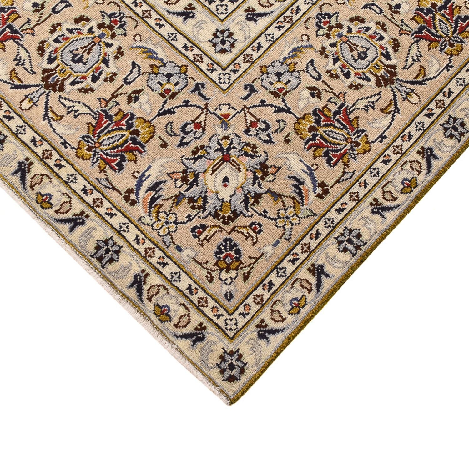 Alfombra persa - Keshan - 352 x 237 cm - beige claro