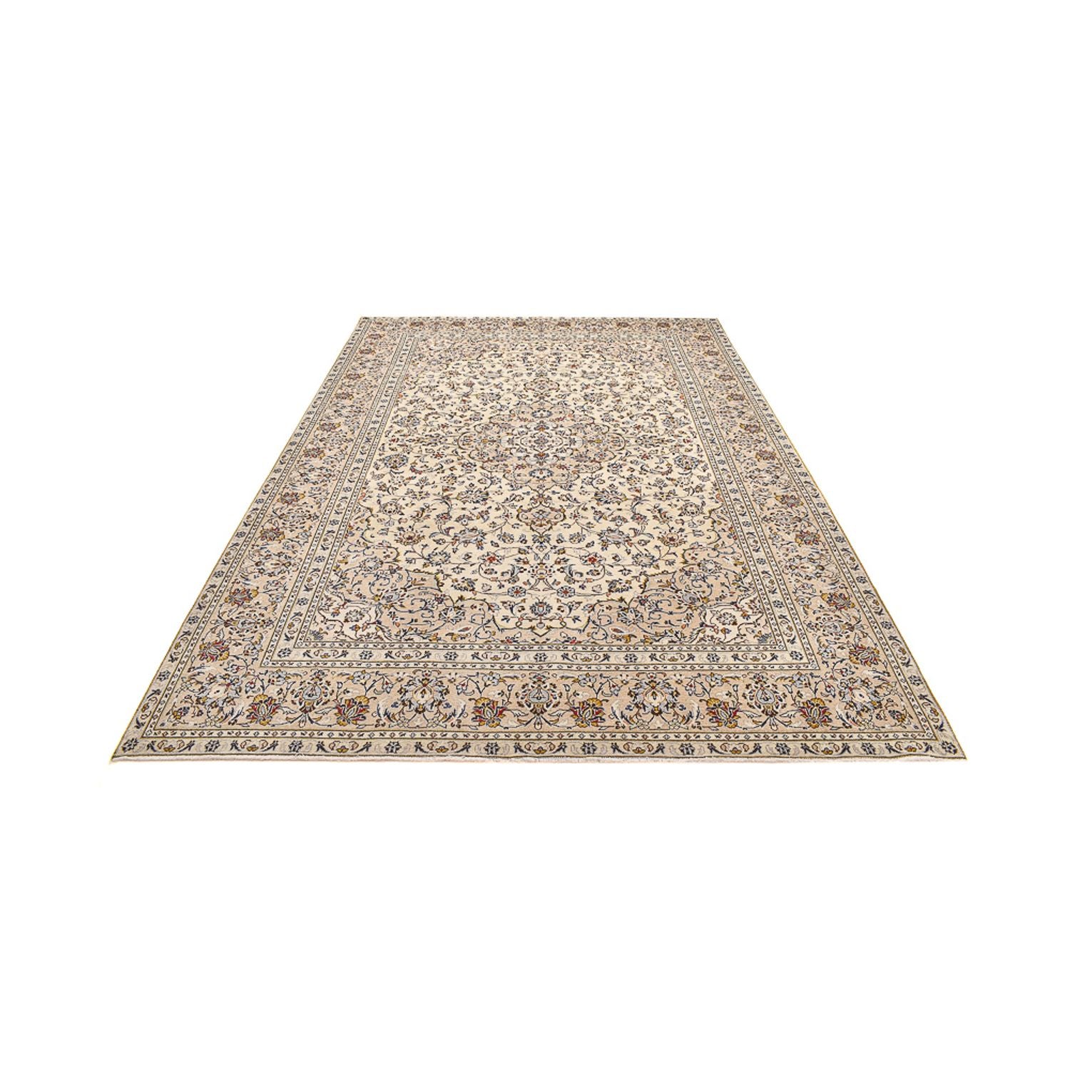 Alfombra persa - Keshan - 352 x 237 cm - beige claro