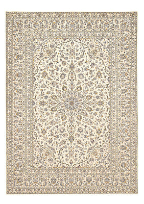 Alfombra persa - Keshan - 355 x 245 cm - beige claro