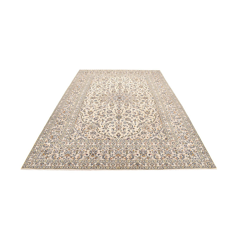 Alfombra persa - Keshan - 355 x 245 cm - beige claro