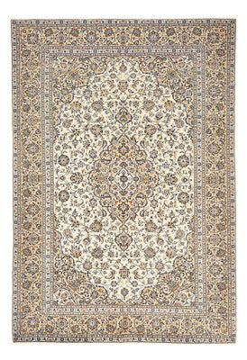 Alfombra persa - Keshan - 343 x 238 cm - beige claro