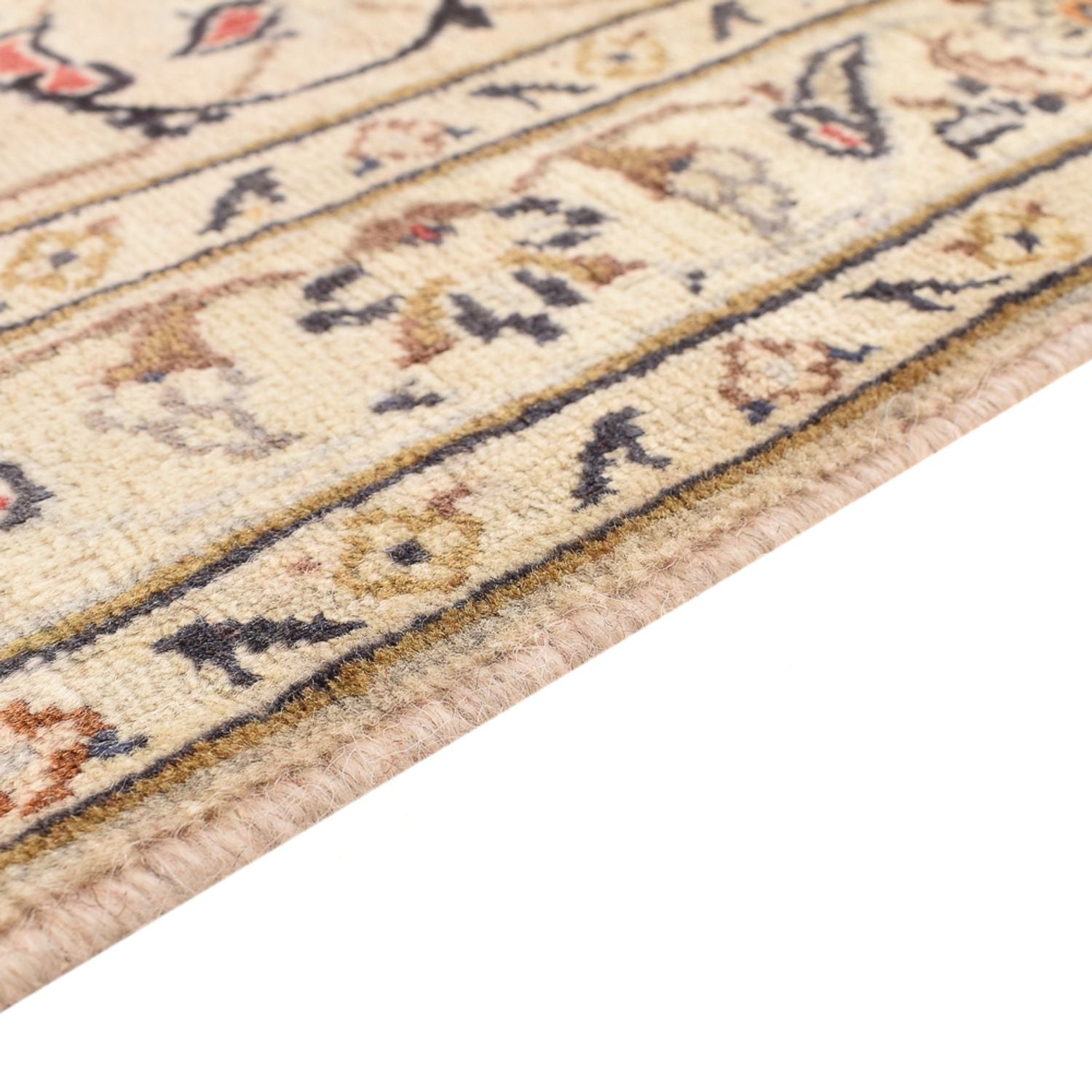 Alfombra persa - Keshan - 359 x 243 cm - beige claro