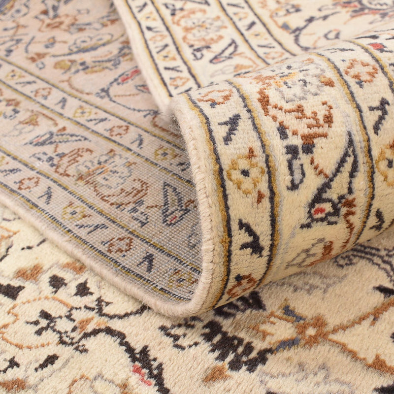 Alfombra persa - Keshan - 359 x 243 cm - beige claro