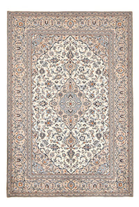 Alfombra persa - Keshan - 303 x 202 cm - beige oscuro
