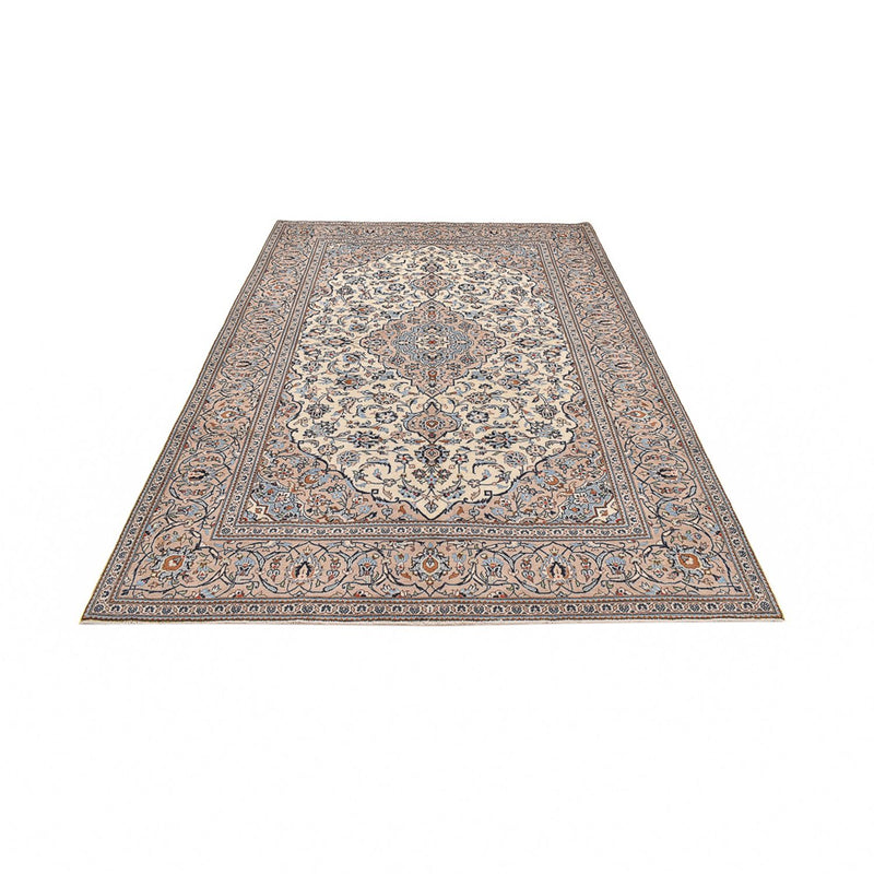 Alfombra persa - Keshan - 303 x 202 cm - beige oscuro