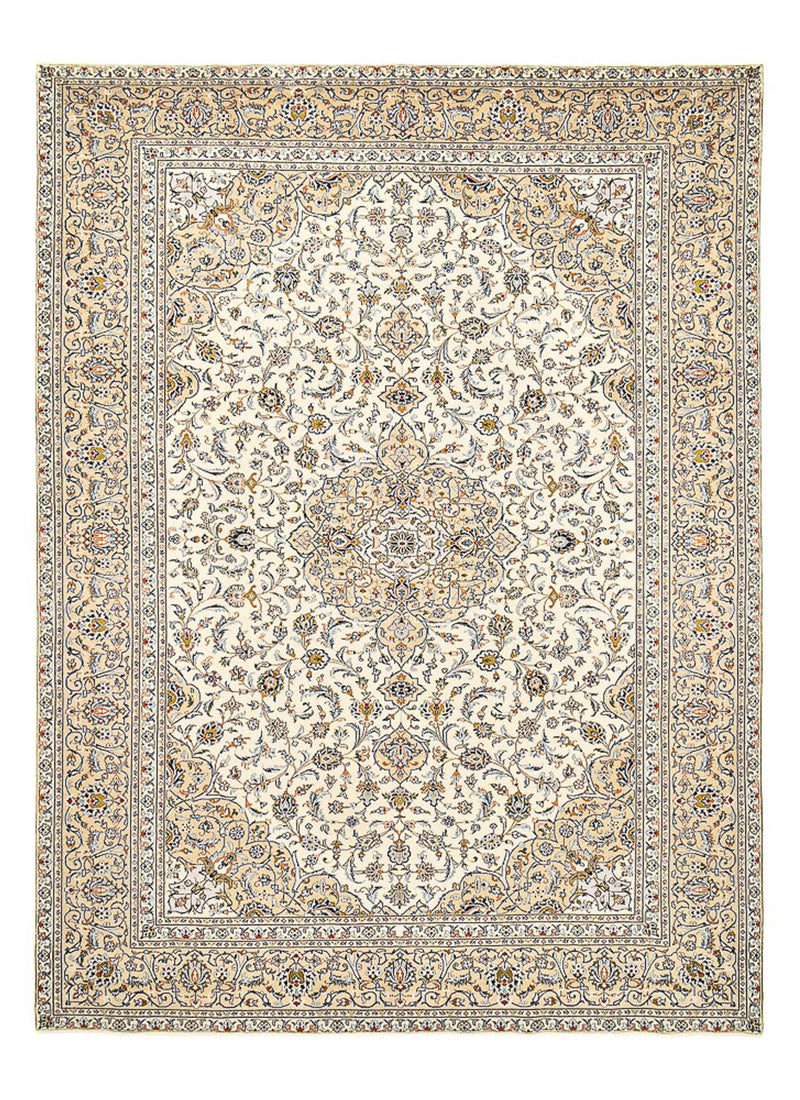 Alfombra persa - Keshan - 405 x 290 cm - arena