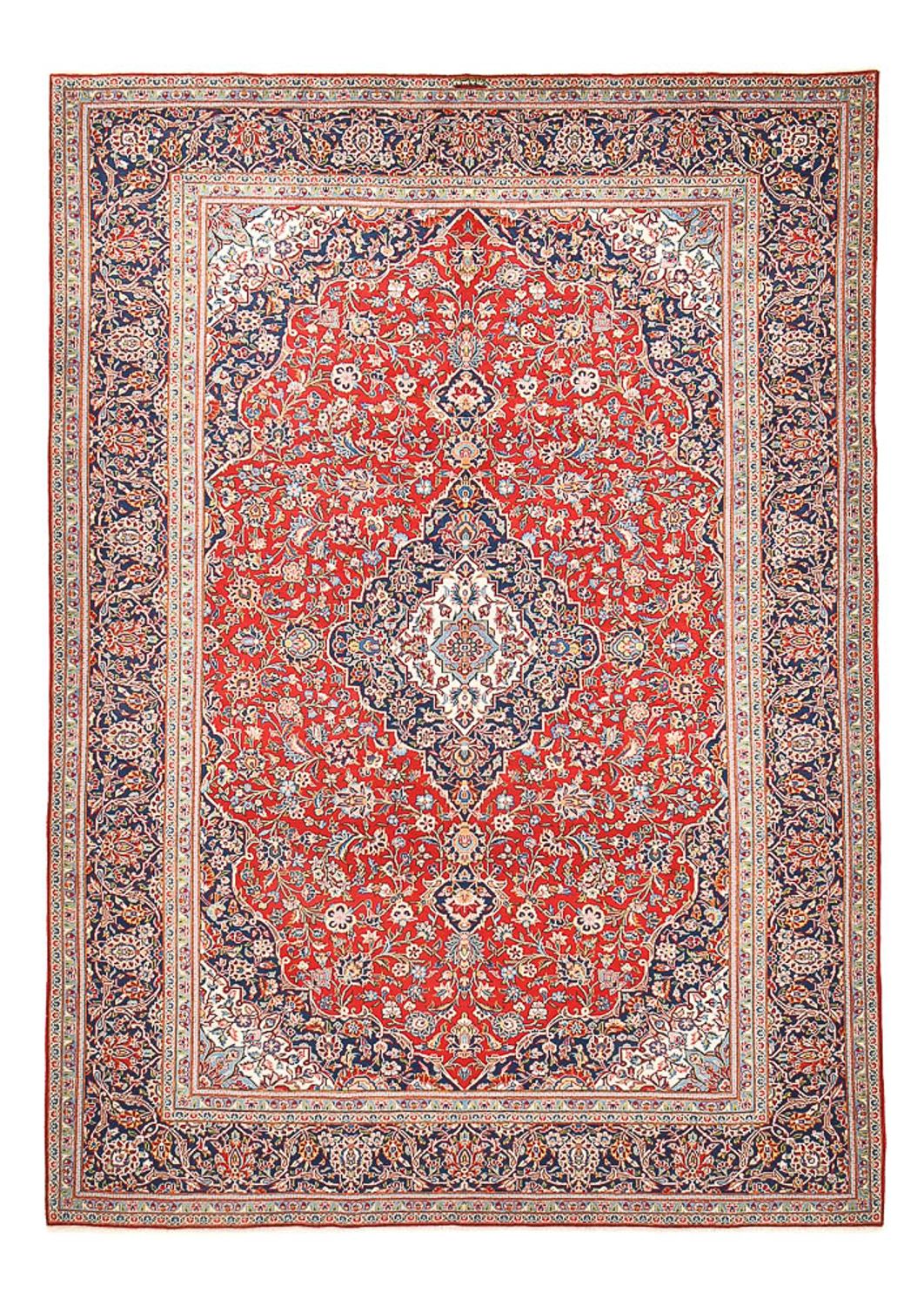 Alfombra persa - Keshan - 390 x 270 cm - rojo