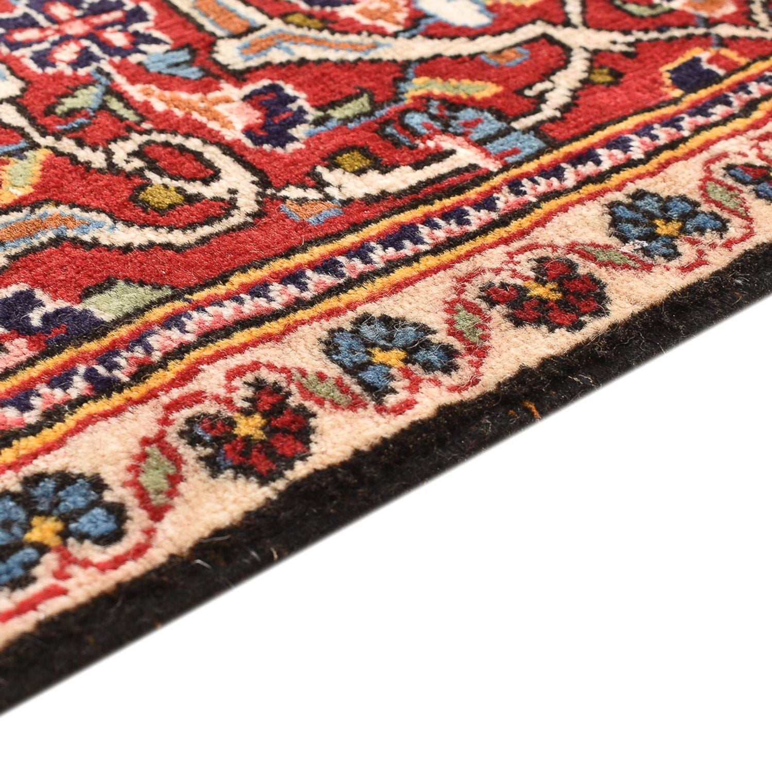 Alfombra persa - Keshan - 302 x 200 cm - rojo