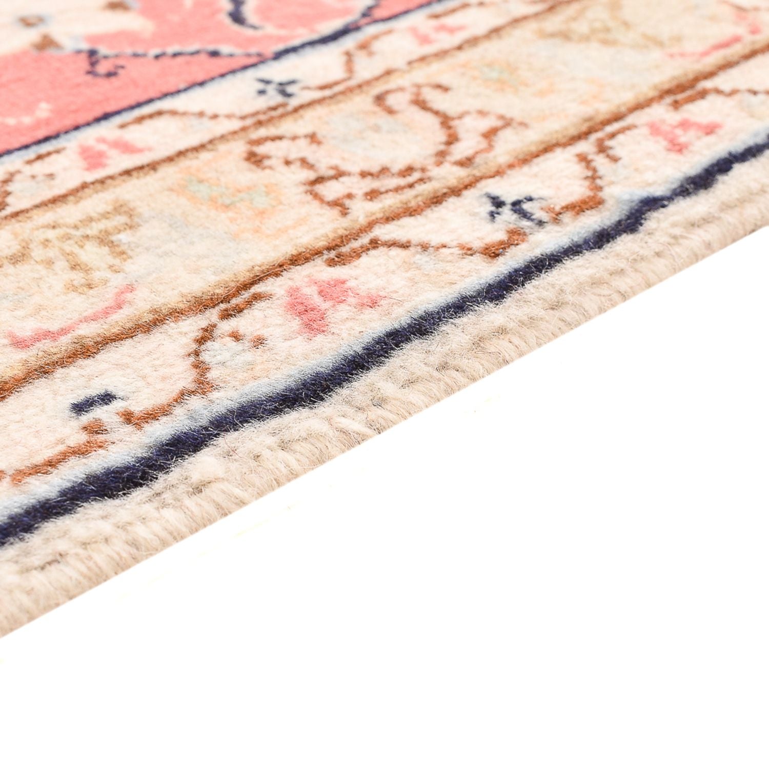 Alfombra persa - Keshan - 342 x 243 cm - beige claro